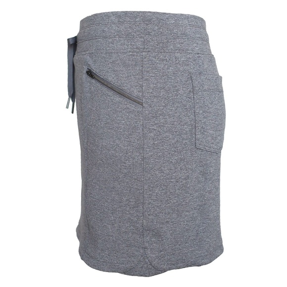 Tangerine Heather Grey Metro Active Skort Skirt - Picture 2 of 3